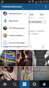 Instagram meer accounts
